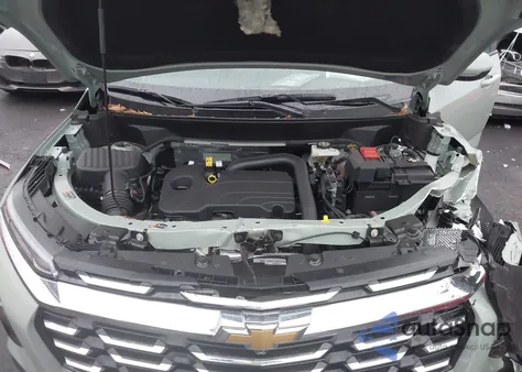 2025 Chevrolet Equinox Fwd Lt из США, поврежденный, VIN 3GNAXHEG4SL258264